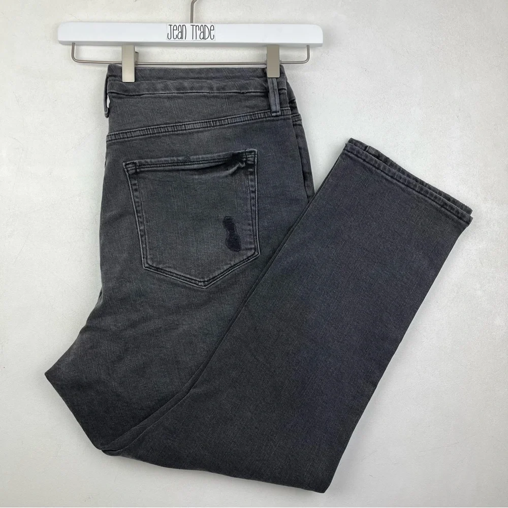 Good American Black Wash GL625T Jeans - Picture 1 of 9